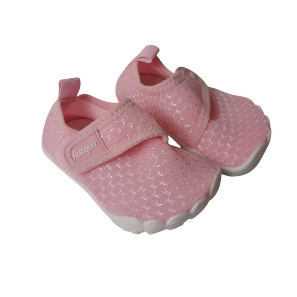 Racqua Toddler Water Shoes New Aqua Shoes Pink -13 Toddler -Hook & Loop Closure